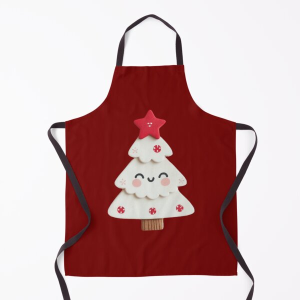 Item preview, Cute Christmas Tree with a Red Star on Top designed and sold by erkabees.