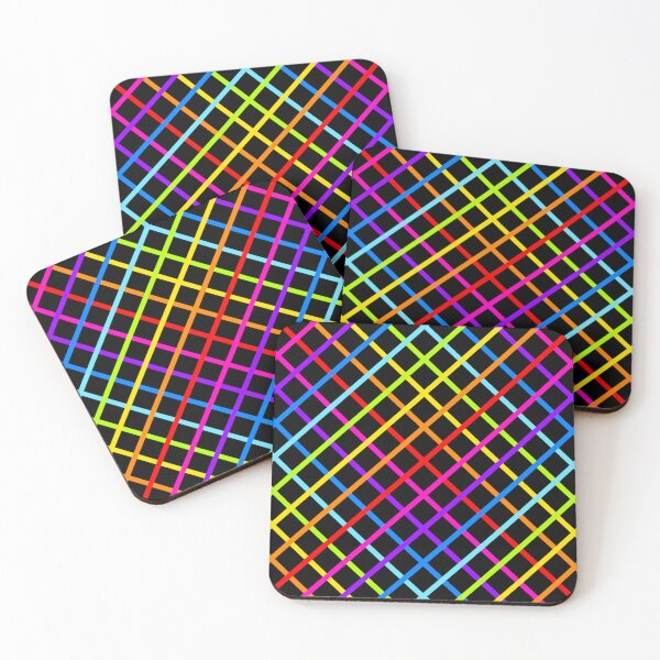 Item preview, Rainbow Net Pattern designed and sold by BeJolley.