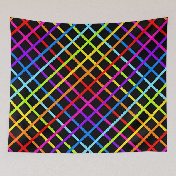 Item preview, Rainbow Net Pattern designed and sold by BeJolley.