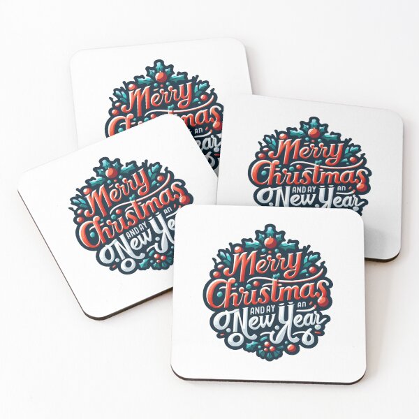 Item preview, Christmas and Happy new year Typography designed and sold by Visuals of  Karthik.