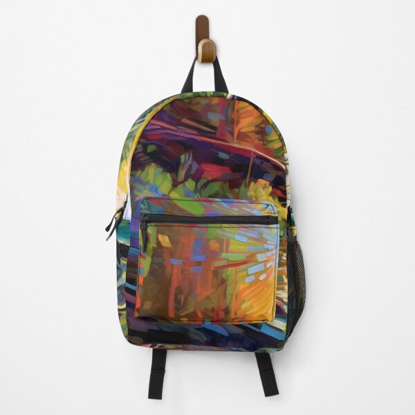 Item preview,  impressionistic autumn landscape designed and sold by Red Witch Art.