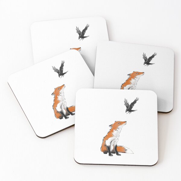 Item preview, A Raposa e o corvo designed and sold by Rafaela Oliveira.