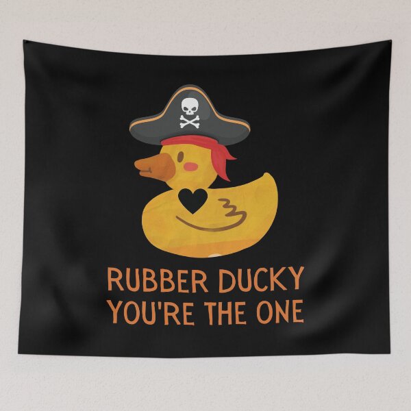 Item preview, Rubber Ducky you're the one - Pirate Ducky designed and sold by DavidsDucks.