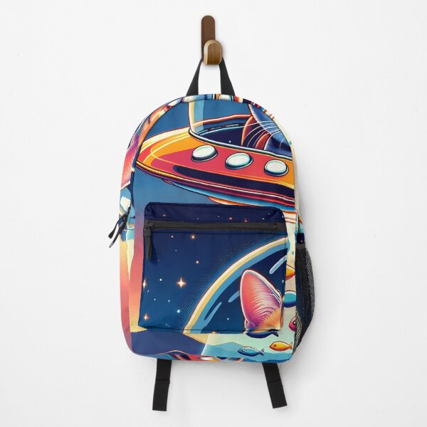 Item preview, Cosmic Feline Explorer - Space Cat Odyssey designed and sold by inkArtistryfine.