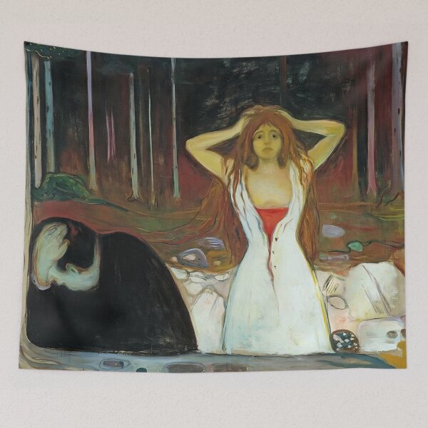 Item preview, Ashes by Edvard Munch designed and sold by CristalleLisa.