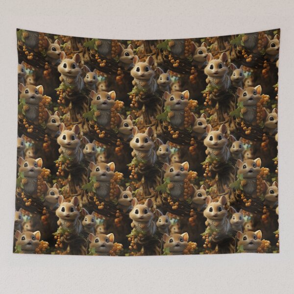 Item preview, Animal Artwork Exclusive Dwarf Rabbits Cute Furry Critters Gift Ideas P136-5 designed and sold by MPCFICTION.