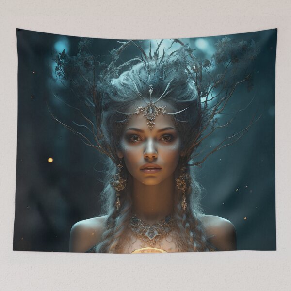 Item preview, Shamanic Witch designed and sold by Red Witch Art.