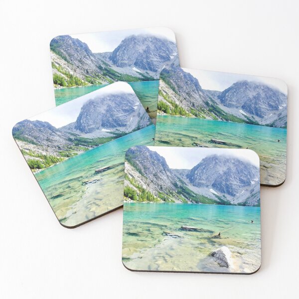 Item preview, Foggy Colchuck Lake designed and sold by rebecca-rabbbit.