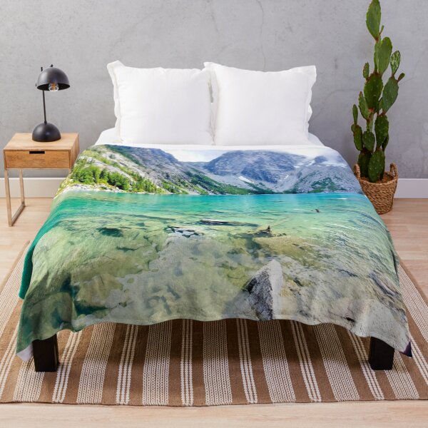 Item preview, Foggy Colchuck Lake designed and sold by rebecca-rabbbit.