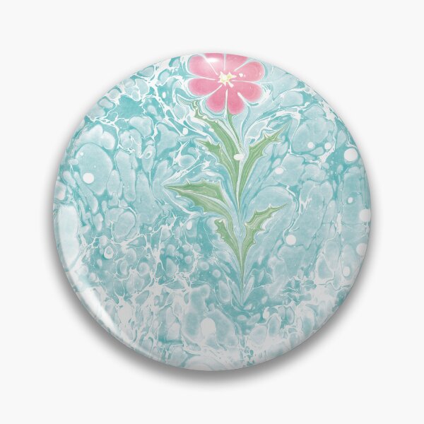 Item preview, Marbling texture floral pattern designed and sold by bozarslan.