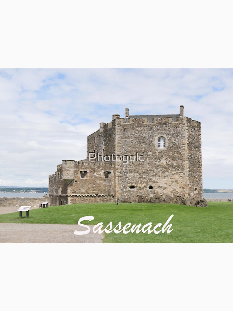 Blackness Castle - Fort William in Outlander by goldyart