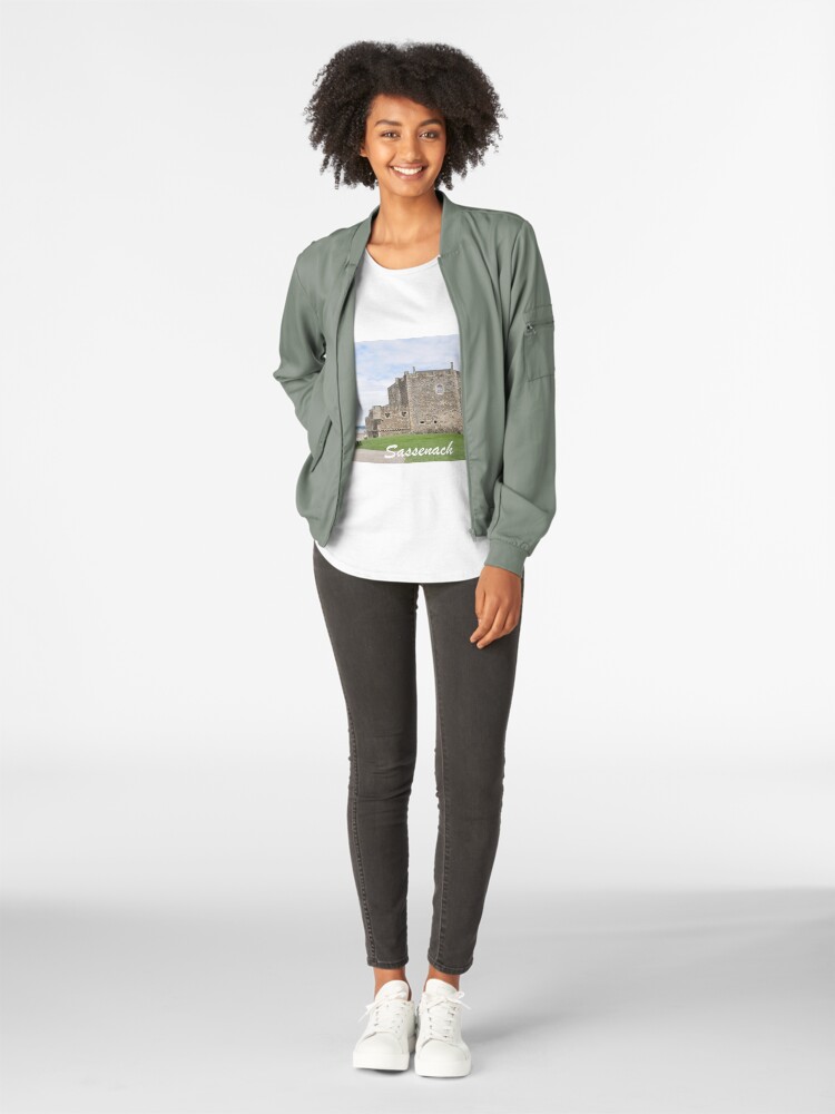 Alternate view of Blackness Castle - Fort William in Outlander Premium Scoop T-Shirt
