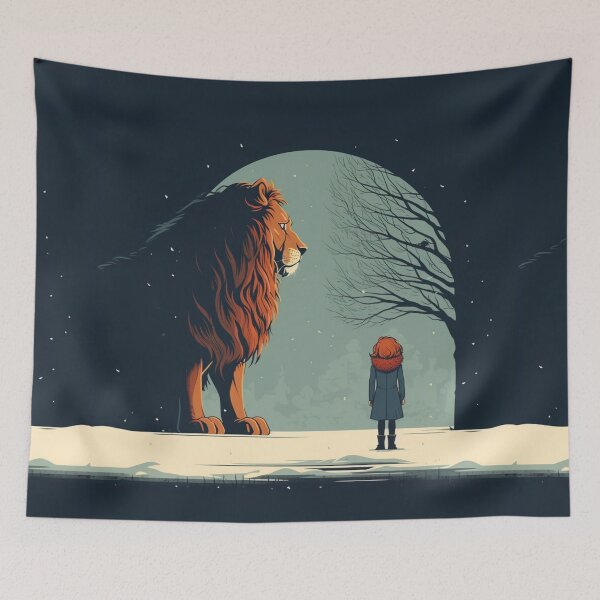 Item preview, Cartoon - The Lion, the Witch and the Wardrobe designed and sold by liana campbell.