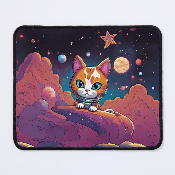 Item preview, Cosmic Kitty designed and sold by PATTERN-ARTSHOP.