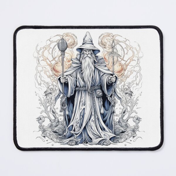 Item preview, Wild Wizard with mystical powers designed and sold by liana campbell.