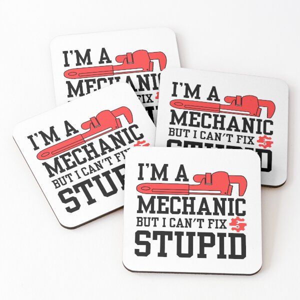 Item preview, Garage Im A Mechanic Cant Fix Stupid  designed and sold by DashBliss.