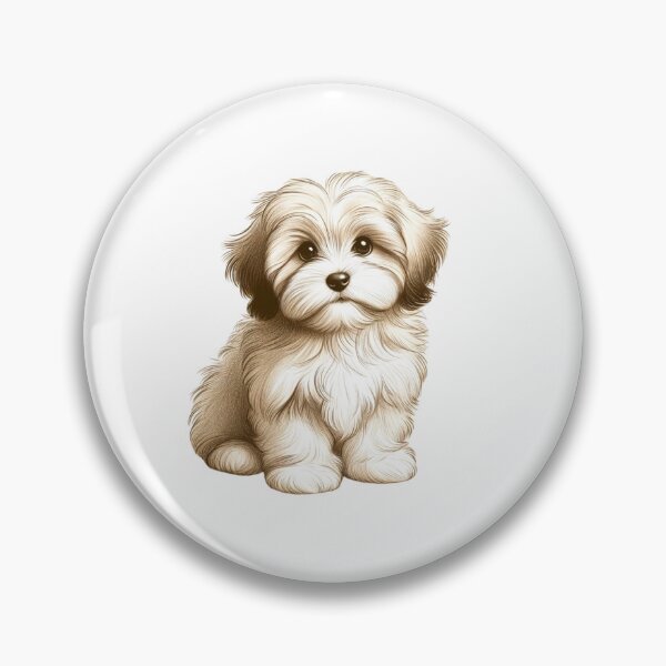 Item preview, Cute Havanese Dog  designed and sold by CharmStudio.