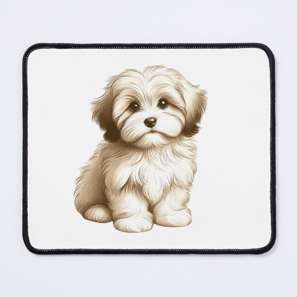 Item preview, Cute Havanese Dog  designed and sold by CharmStudio.