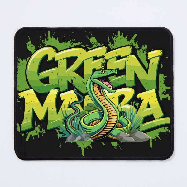 Item preview, Green Mamba urban grafitti design designed and sold by irfankokabi.