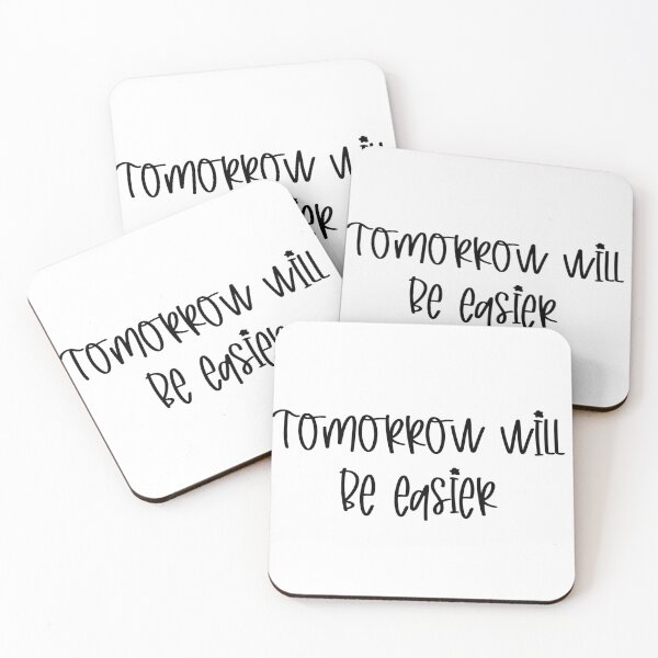 Item preview, "Tomorrow will be easier"  designed and sold by chloekari.