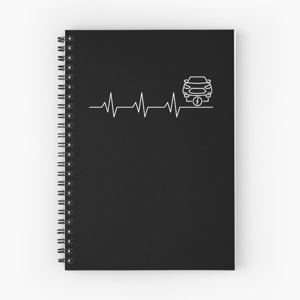 Item preview, Electric Vehicle Driver Heartbeat ECG Pulse Line minimal design for EV Driver  designed and sold by venomousvector.