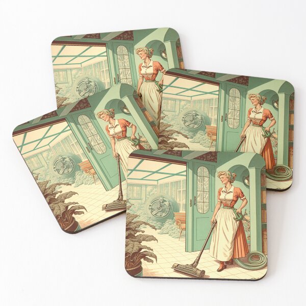 Item preview, Vintage image of a 1950 house wife designed and sold by liana campbell.