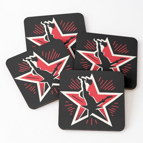 Item preview, Rockstar Silhouette - Dynamic Star Performance Art designed and sold by inkArtistryfine.