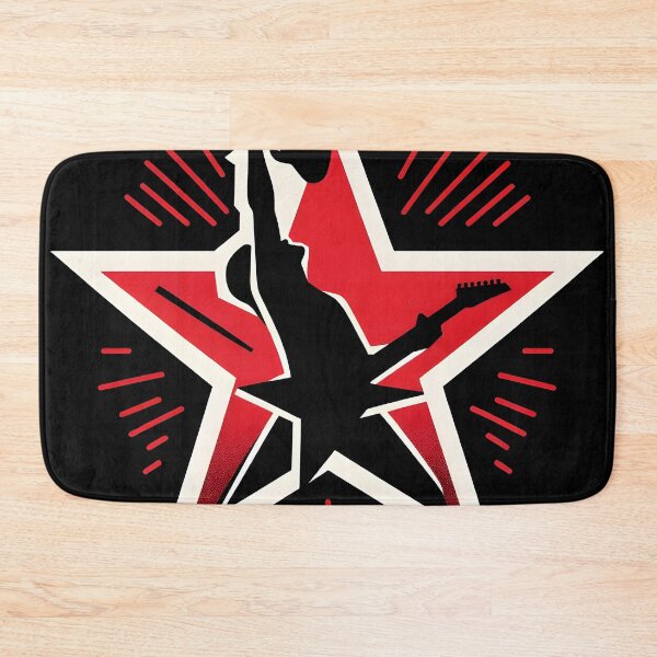 Item preview, Rockstar Silhouette - Dynamic Star Performance Art designed and sold by inkArtistryfine.