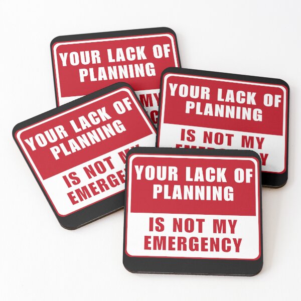 Item preview, Your lack of planning is not my emergency funny electrician joke designed and sold by Kawabijutsu21.