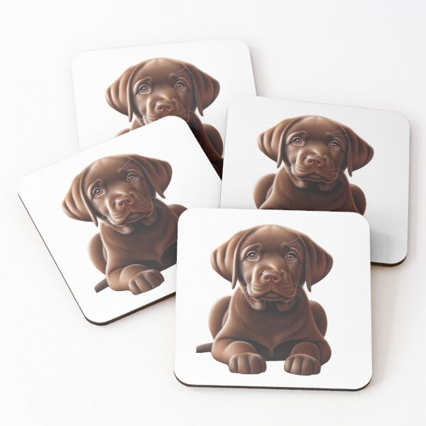 Item preview, Chocolate Labrador Retriever designed and sold by CharmStudio.