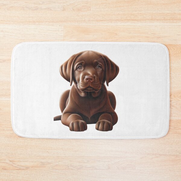 Item preview, Chocolate Labrador Retriever designed and sold by CharmStudio.