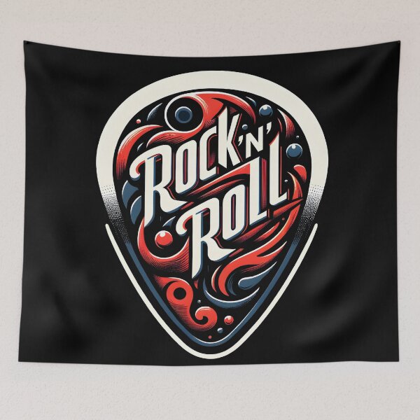 Item preview, Eternal Groove - Classic Rock n' Roll Emblem designed and sold by inkArtistryfine.