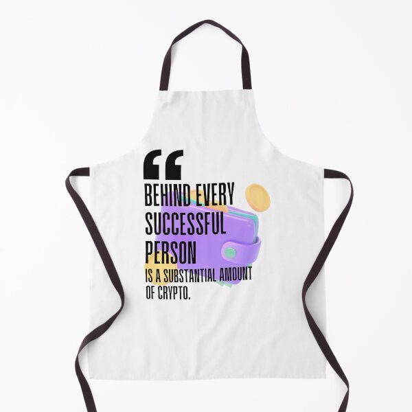 Item preview, Behind every successful person is a substantial amount of crypto. white background. designed and sold by Mechanical-Artt.