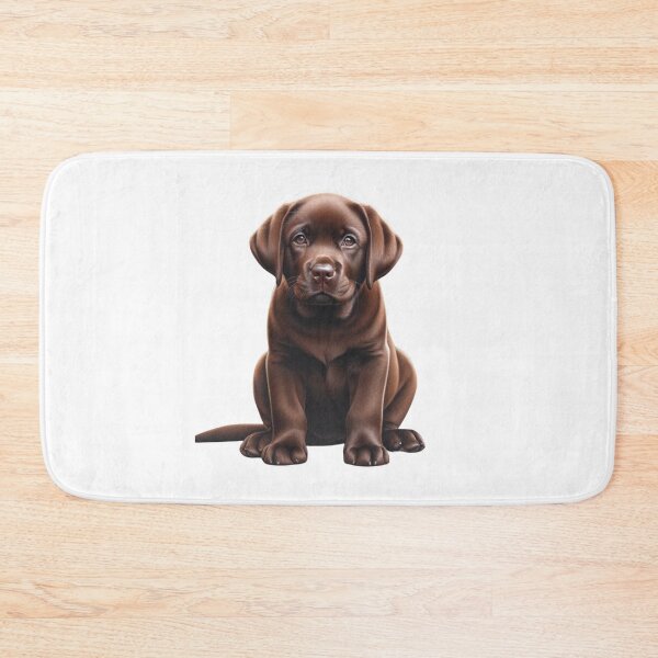 Item preview, Cute Chocolate Labrador Retriever designed and sold by CharmStudio.