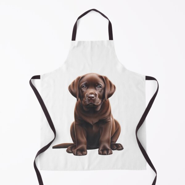 Item preview, Cute Chocolate Labrador Retriever designed and sold by CharmStudio.