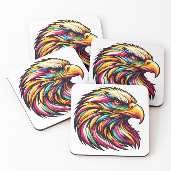 Item preview, Colorful Eagle Splendor: Abstract Artistry designed and sold by SCG-designs.