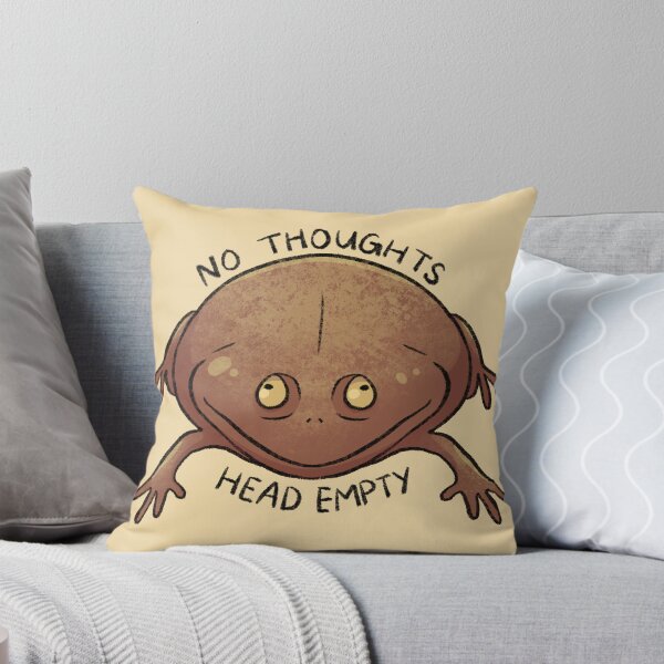 Item preview, No Thoughts Frog designed and sold by Lamasia Creations.