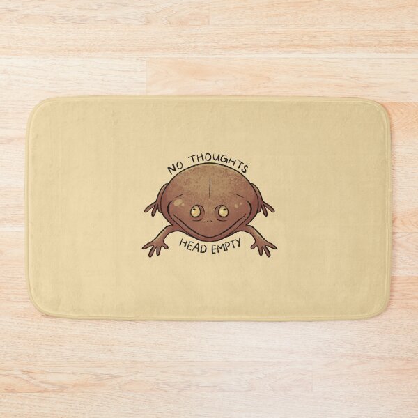 Item preview, No Thoughts Frog designed and sold by Lamasia Creations.