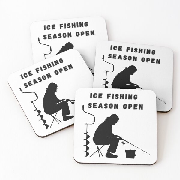 Item preview, ice fishing season open designed and sold by rafal12345.