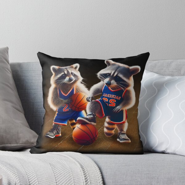 Item preview, Racoon plays basketball, Racoons and basketball.  designed and sold by peanut tee.