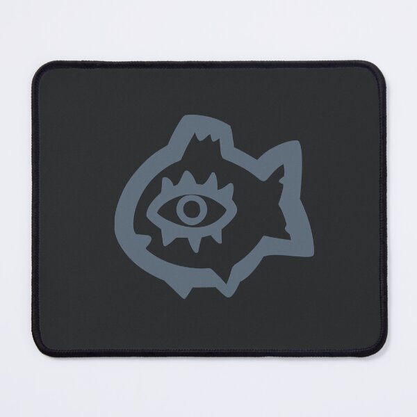 Item preview, A naive and minimalist art style fish with a big eye in grey ink designed and sold by martodesign.