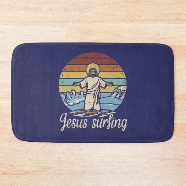 Artikelvorschau, Jesus surfing - fun on a surfboard entworfen und verkauft von Superdealkoeln.