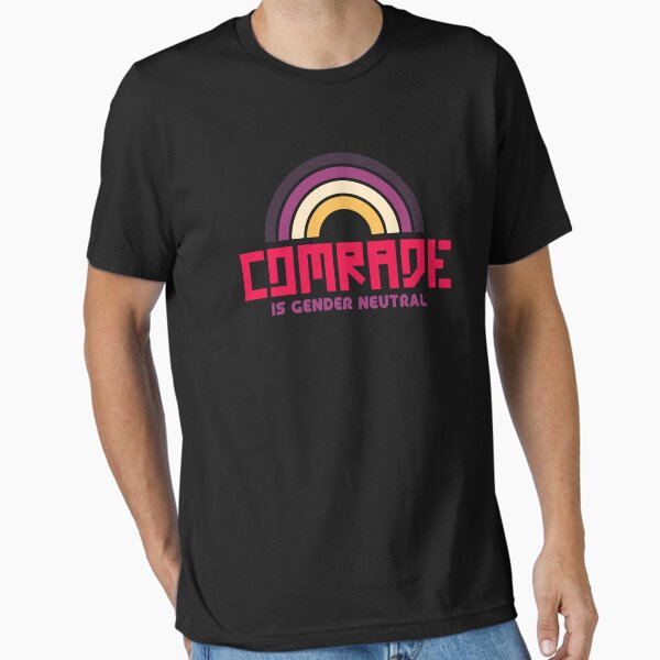 Item preview, Comrade is Gender Neutral designed and sold by Eran Fowler.