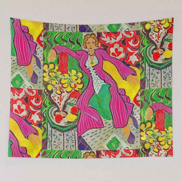 Item preview, Woman in a Purple Coat by Henri Matisse  designed and sold by CristalleLisa.