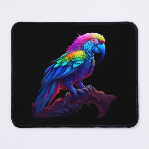 Item preview, Psychedelic macaw designed and sold by Floradigital.