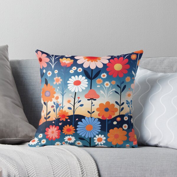 Item preview, Countless flowers blooming in a dreamy atmosphere designed and sold by qoaqja.