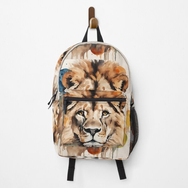 Item preview, Paddling lion's eye in watercolor with bubbles designed and sold by kreativeadern.