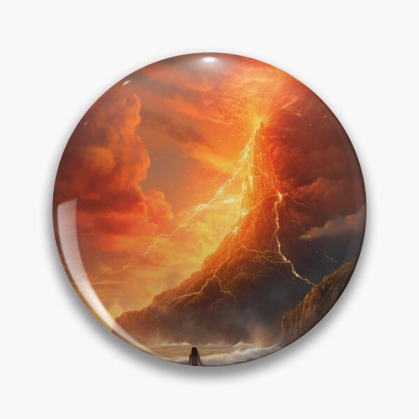 Item preview, Goddess Pele Harnessing Kilauea designed and sold by Island Heir Apparel.