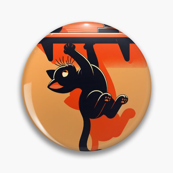 Item preview, Catastrophic Misstep - Comical Feline Antics designed and sold by inkArtistryfine.