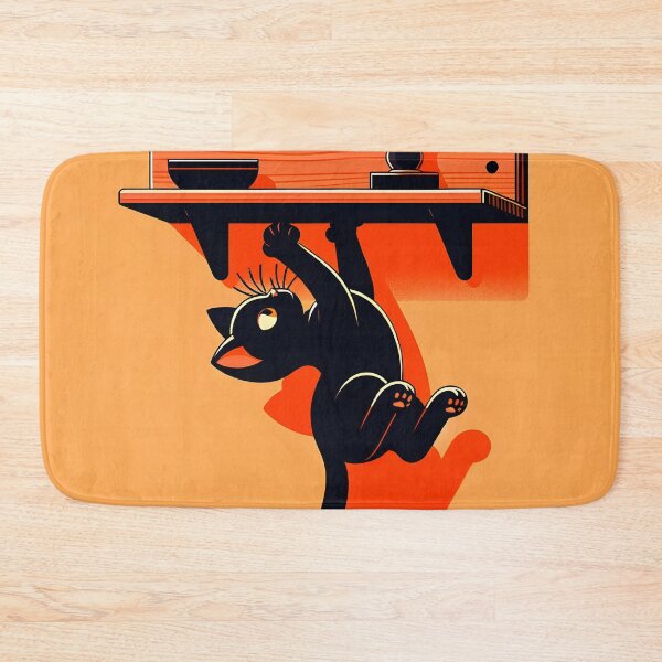 Item preview, Catastrophic Misstep - Comical Feline Antics designed and sold by inkArtistryfine.